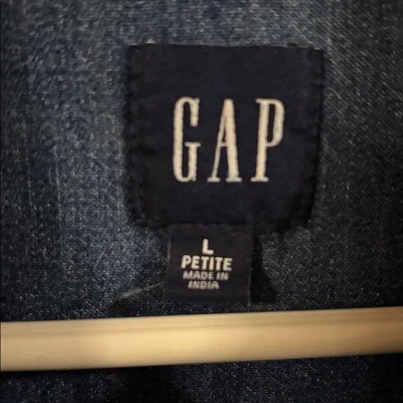 Classic GAP Blue Denim Shirt Dress - Picture 2 of 5